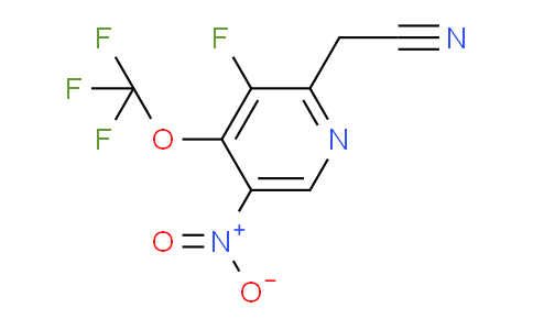 3-Fluoro-5-nitro-4-(trifluoromethoxy)pyridine-2-acetonitrile