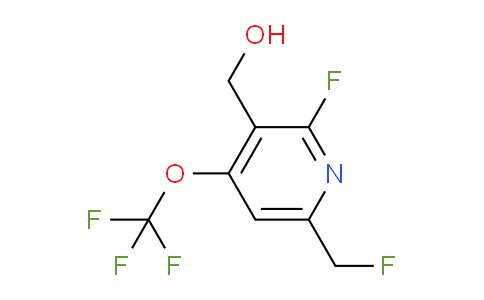 2-Fluoro-6-(fluoromethyl)-4-(trifluoromethoxy)pyridine-3-methanol