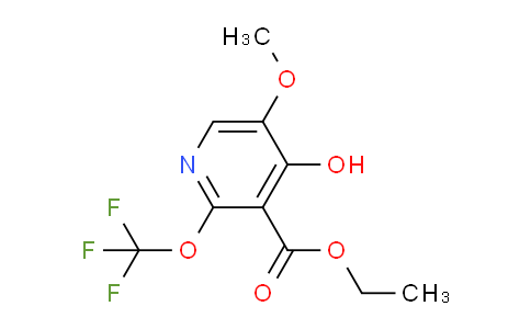 Ethyl 4-hydroxy-5-methoxy-2-(trifluoromethoxy)pyridine-3-carboxylate