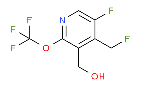 5-Fluoro-4-(fluoromethyl)-2-(trifluoromethoxy)pyridine-3-methanol