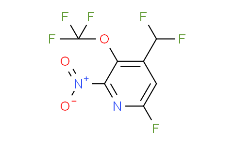 AM163781 | 1804783-49-0 | 4-(Difluoromethyl)-6-fluoro-2-nitro-3-(trifluoromethoxy)pyridine