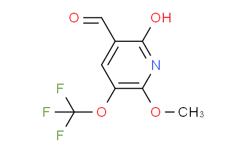 2-Hydroxy-6-methoxy-5-(trifluoromethoxy)pyridine-3-carboxaldehyde