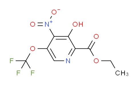 Ethyl 3-hydroxy-4-nitro-5-(trifluoromethoxy)pyridine-2-carboxylate