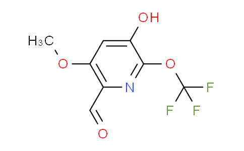 AM163807 | 1804771-18-3 | 3-Hydroxy-5-methoxy-2-(trifluoromethoxy)pyridine-6-carboxaldehyde
