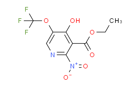 Ethyl 4-hydroxy-2-nitro-5-(trifluoromethoxy)pyridine-3-carboxylate