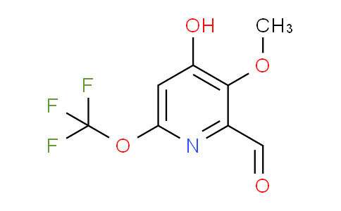 4-Hydroxy-3-methoxy-6-(trifluoromethoxy)pyridine-2-carboxaldehyde