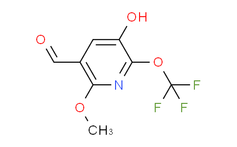 AM163823 | 1804771-27-4 | 3-Hydroxy-6-methoxy-2-(trifluoromethoxy)pyridine-5-carboxaldehyde