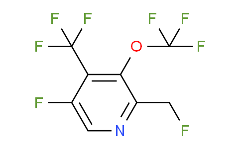 5-Fluoro-2-(fluoromethyl)-3-(trifluoromethoxy)-4-(trifluoromethyl)pyridine