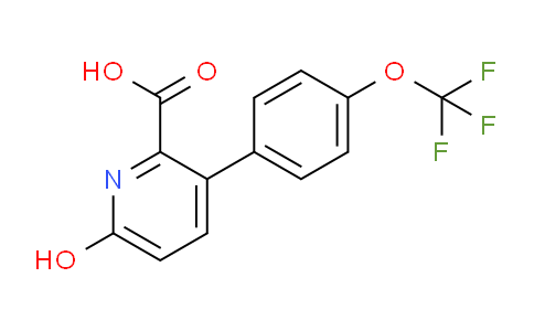 AM16384 | 1261881-24-6 | 6-Hydroxy-3-(4-(trifluoromethoxy)phenyl)picolinic acid