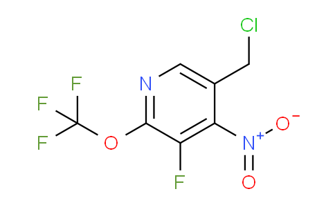 5-(Chloromethyl)-3-fluoro-4-nitro-2-(trifluoromethoxy)pyridine