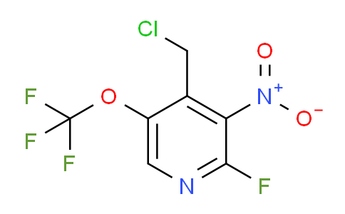 4-(Chloromethyl)-2-fluoro-3-nitro-5-(trifluoromethoxy)pyridine