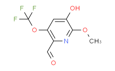 AM163860 | 1806733-09-4 | 3-Hydroxy-2-methoxy-5-(trifluoromethoxy)pyridine-6-carboxaldehyde