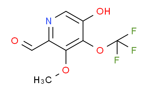 5-Hydroxy-3-methoxy-4-(trifluoromethoxy)pyridine-2-carboxaldehyde