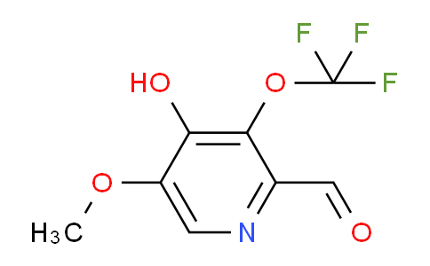 AM163879 | 1806047-30-2 | 4-Hydroxy-5-methoxy-3-(trifluoromethoxy)pyridine-2-carboxaldehyde