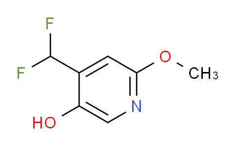 AM16389 | 1805035-14-6 | 4-(Difluoromethyl)-5-hydroxy-2-methoxypyridine