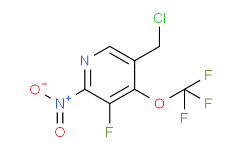 5-(Chloromethyl)-3-fluoro-2-nitro-4-(trifluoromethoxy)pyridine