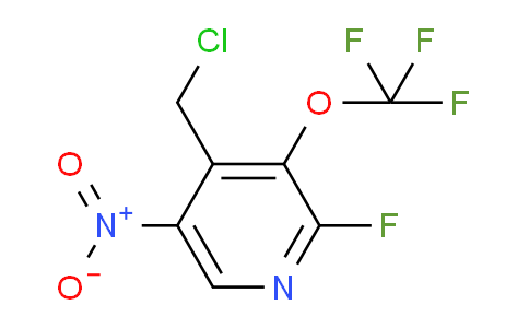 4-(Chloromethyl)-2-fluoro-5-nitro-3-(trifluoromethoxy)pyridine