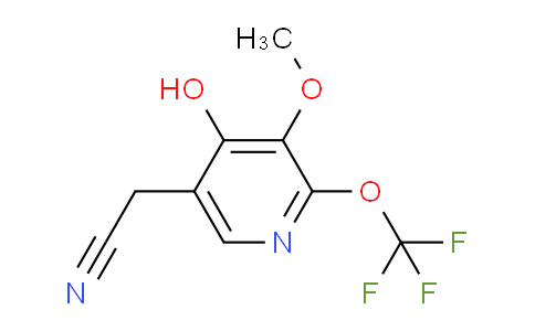 AM163900 | 1805984-12-6 | 4-Hydroxy-3-methoxy-2-(trifluoromethoxy)pyridine-5-acetonitrile
