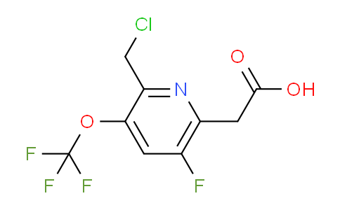 AM163915 | 1806734-14-4 | 2-(Chloromethyl)-5-fluoro-3-(trifluoromethoxy)pyridine-6-acetic acid