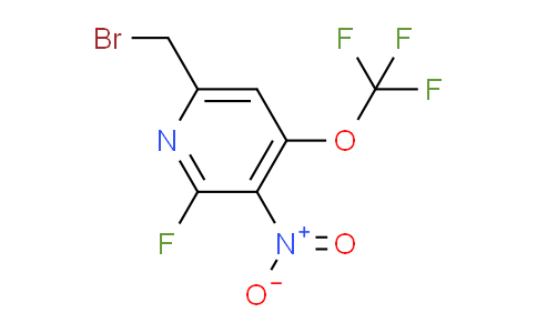 6-(Bromomethyl)-2-fluoro-3-nitro-4-(trifluoromethoxy)pyridine