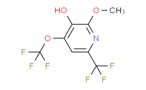 3-Hydroxy-2-methoxy-4-(trifluoromethoxy)-6-(trifluoromethyl)pyridine