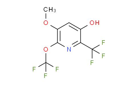 3-Hydroxy-5-methoxy-6-(trifluoromethoxy)-2-(trifluoromethyl)pyridine