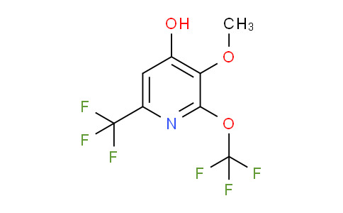 4-Hydroxy-3-methoxy-2-(trifluoromethoxy)-6-(trifluoromethyl)pyridine