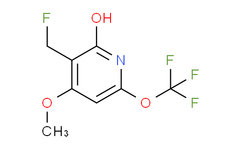 3-(Fluoromethyl)-2-hydroxy-4-methoxy-6-(trifluoromethoxy)pyridine