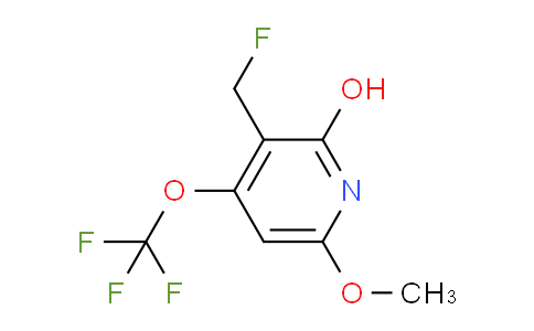 3-(Fluoromethyl)-2-hydroxy-6-methoxy-4-(trifluoromethoxy)pyridine