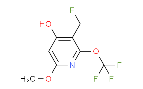 3-(Fluoromethyl)-4-hydroxy-6-methoxy-2-(trifluoromethoxy)pyridine