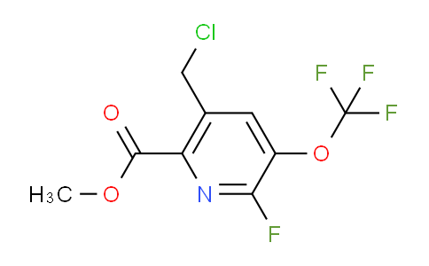 AM163969 | 1804760-05-1 | Methyl 5-(chloromethyl)-2-fluoro-3-(trifluoromethoxy)pyridine-6-carboxylate