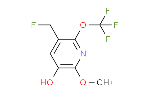 3-(Fluoromethyl)-5-hydroxy-6-methoxy-2-(trifluoromethoxy)pyridine