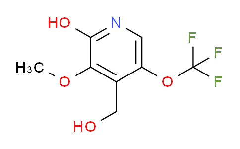 2-Hydroxy-3-methoxy-5-(trifluoromethoxy)pyridine-4-methanol