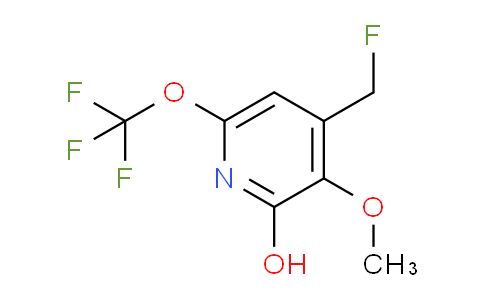 4-(Fluoromethyl)-2-hydroxy-3-methoxy-6-(trifluoromethoxy)pyridine