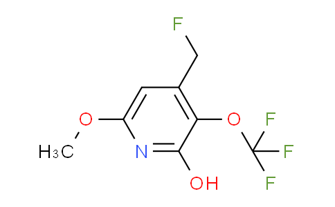 4-(Fluoromethyl)-2-hydroxy-6-methoxy-3-(trifluoromethoxy)pyridine