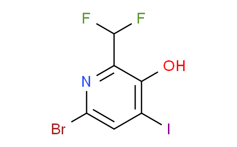 AM16398 | 1804461-19-5 | 6-Bromo-2-(difluoromethyl)-3-hydroxy-4-iodopyridine