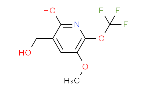 2-Hydroxy-5-methoxy-6-(trifluoromethoxy)pyridine-3-methanol