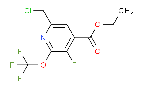 AM163991 | 1804760-17-5 | Ethyl 6-(chloromethyl)-3-fluoro-2-(trifluoromethoxy)pyridine-4-carboxylate