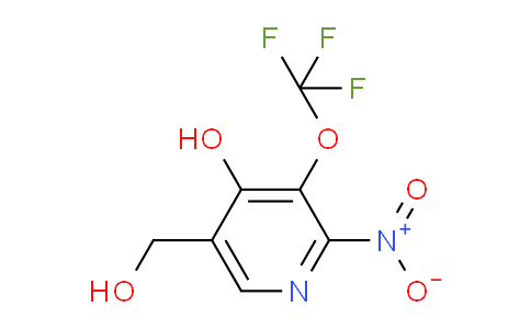 4-Hydroxy-2-nitro-3-(trifluoromethoxy)pyridine-5-methanol