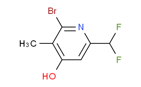 AM16400 | 1804658-96-5 | 2-Bromo-6-(difluoromethyl)-4-hydroxy-3-methylpyridine