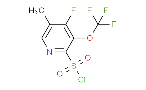 AM164010 | 1805954-13-5 | 4-Fluoro-5-methyl-3-(trifluoromethoxy)pyridine-2-sulfonyl chloride