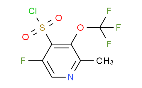 5-Fluoro-2-methyl-3-(trifluoromethoxy)pyridine-4-sulfonyl chloride