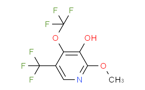 3-Hydroxy-2-methoxy-4-(trifluoromethoxy)-5-(trifluoromethyl)pyridine