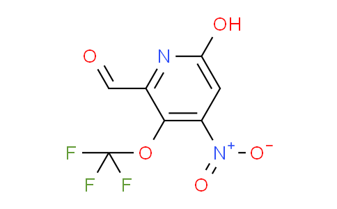 6-Hydroxy-4-nitro-3-(trifluoromethoxy)pyridine-2-carboxaldehyde