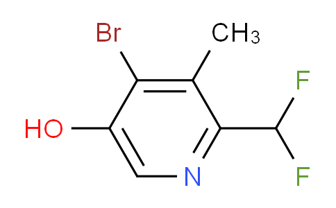 AM16402 | 1804659-08-2 | 4-Bromo-2-(difluoromethyl)-5-hydroxy-3-methylpyridine