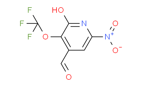 2-Hydroxy-6-nitro-3-(trifluoromethoxy)pyridine-4-carboxaldehyde