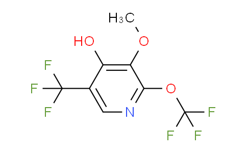 AM164039 | 1804811-15-1 | 4-Hydroxy-3-methoxy-2-(trifluoromethoxy)-5-(trifluoromethyl)pyridine