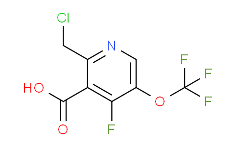 AM164045 | 1804317-64-3 | 2-(Chloromethyl)-4-fluoro-5-(trifluoromethoxy)pyridine-3-carboxylic acid