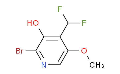 AM16405 | 1805244-93-2 | 2-Bromo-4-(difluoromethyl)-3-hydroxy-5-methoxypyridine