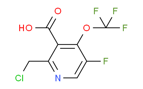 AM164051 | 1806016-36-3 | 2-(Chloromethyl)-5-fluoro-4-(trifluoromethoxy)pyridine-3-carboxylic acid